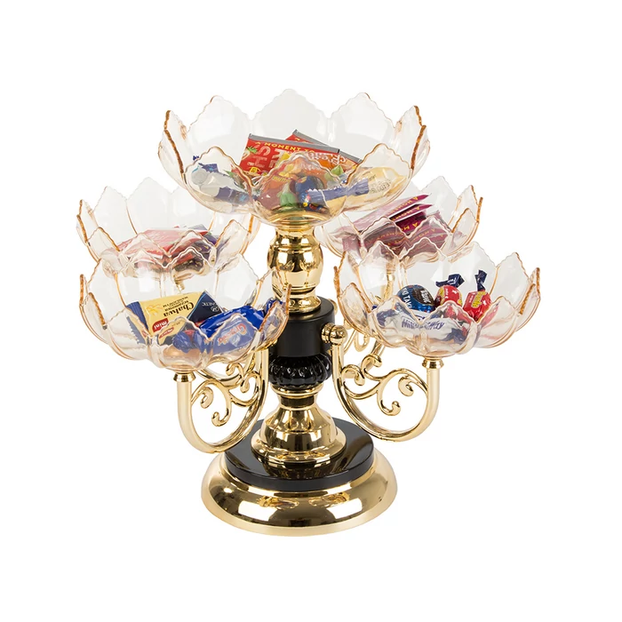 Forgatható Sütemény és Gyümölcs Tál