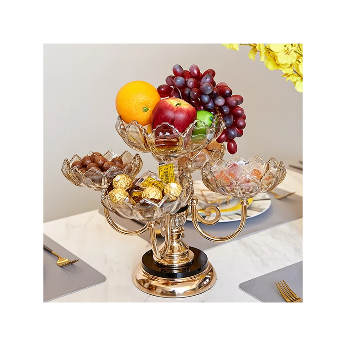 Forgatható Sütemény és Gyümölcs Tál