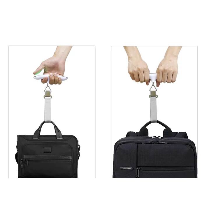 Hordozható poggyász mérleg