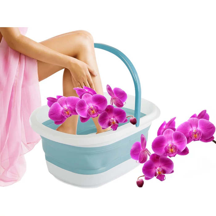 Összecsukható szilikonos lábmasszírozó