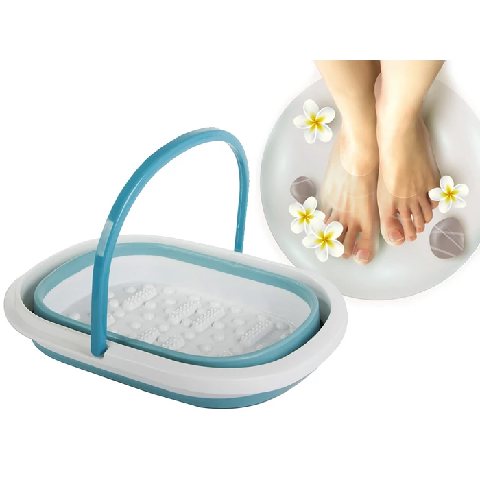 Összecsukható szilikonos lábmasszírozó