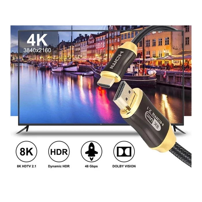 HDMI 2.1 Videó Kábel 