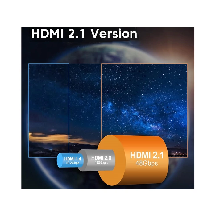 HDMI 2.1 Videó Kábel 