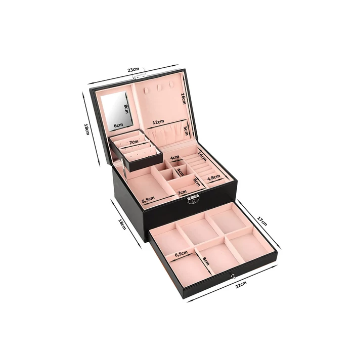 Ékszer rendszerező doboz