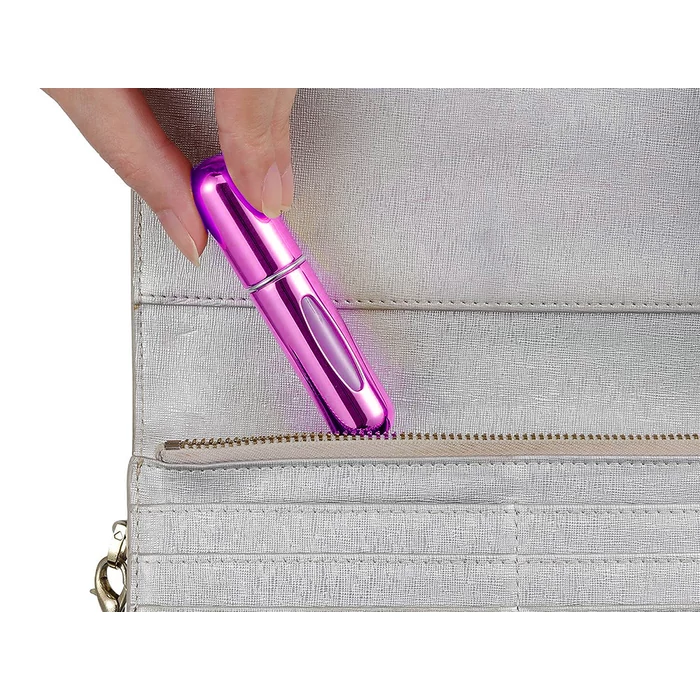 Parfüm utántöltő flakon-lila