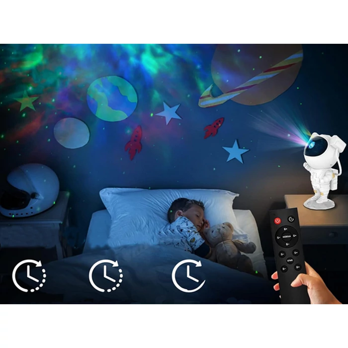 Űrhajós csillag projektor 