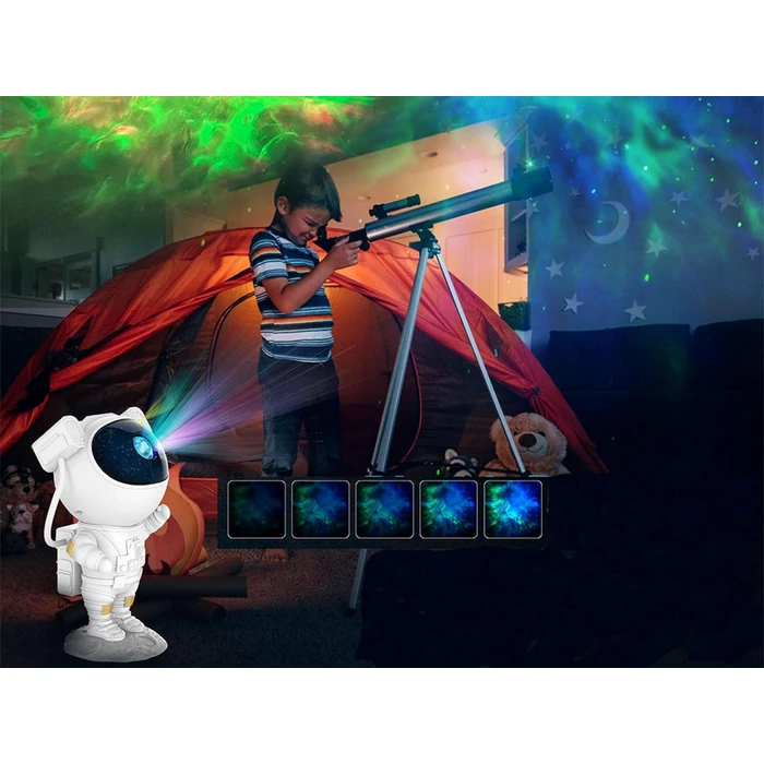 Űrhajós csillag projektor 