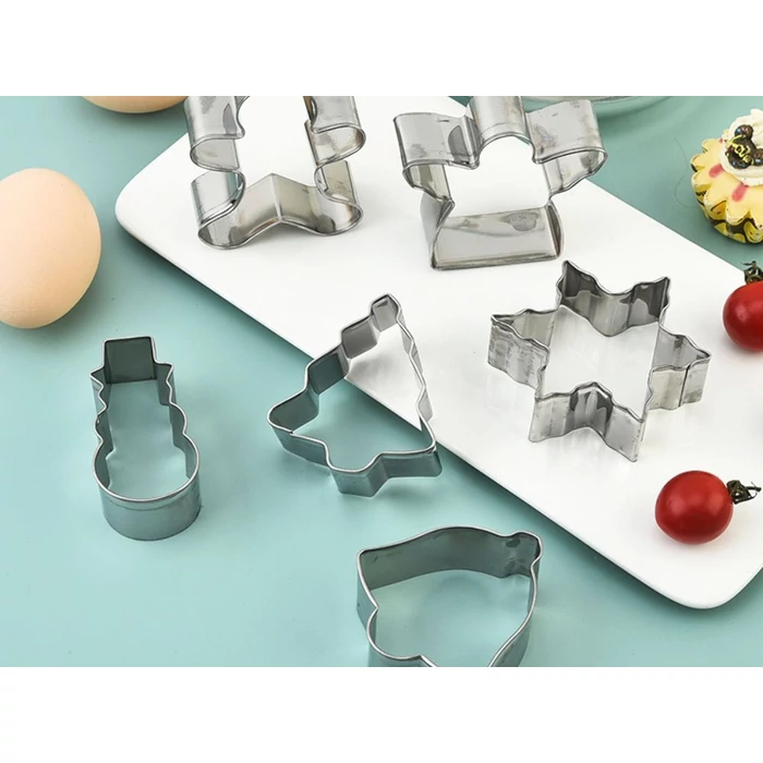 6 darabos karácsonyi mézeskalács formák