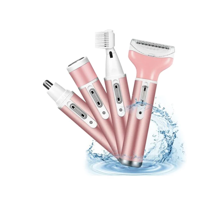 Akkus 4 az 1-ben epilátor készlet