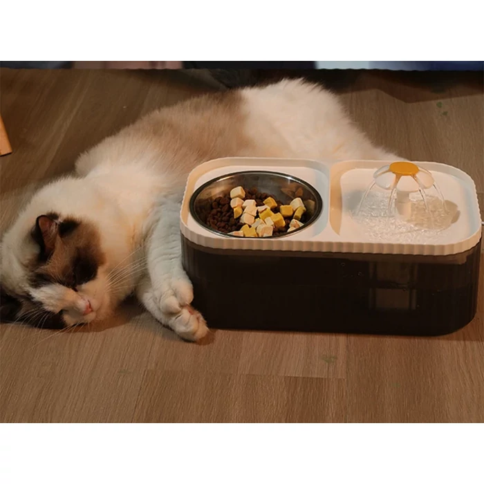 Automata itató és etetőtál – macskáknak és kutyáknak