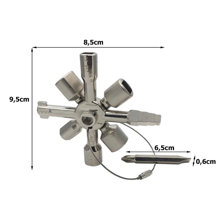 Univerzális dugókulcs – 10 az 1-ben
