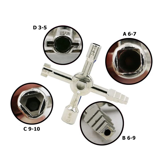 Univerzális dugókulcs – 10 az 1-ben