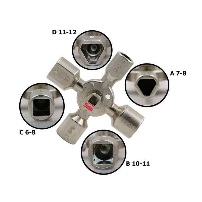 Univerzális dugókulcs – 10 az 1-ben