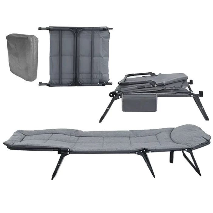 Összecsukható horgászágy matraccal