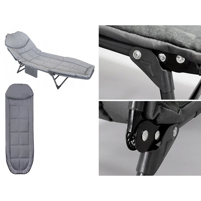 Összecsukható horgászágy matraccal