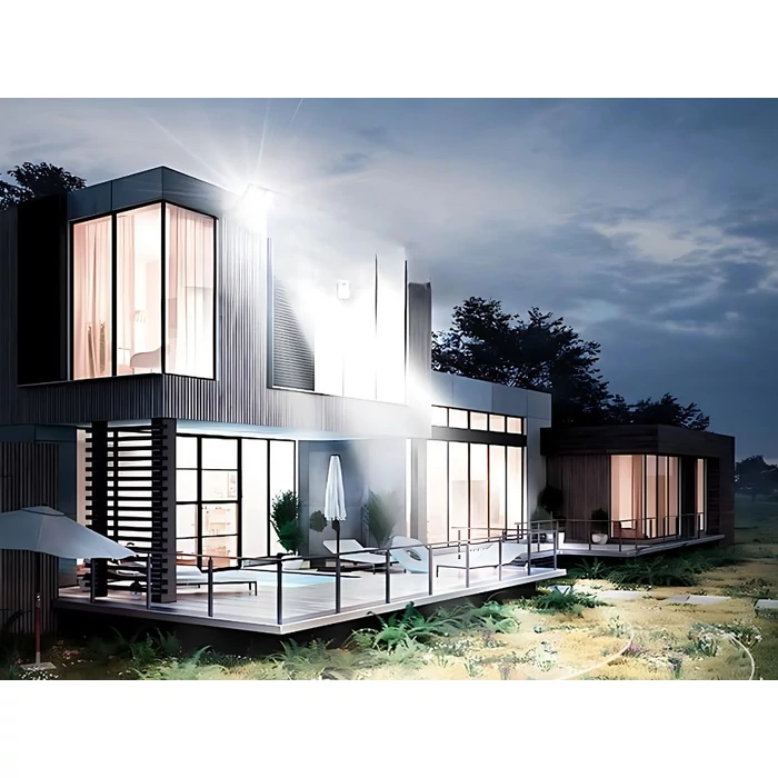 30 W-os kültéri LED reflektor mozgásérzékelővel