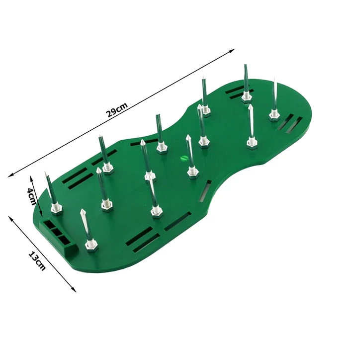 Cipőre rögzíthető gyepszellőztető talp