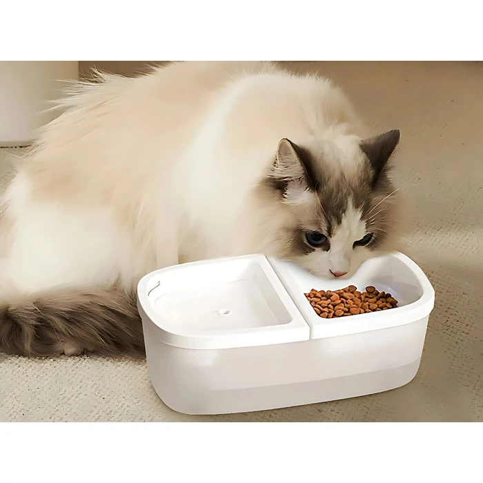 Kutya, macska etető, itató csobogóval