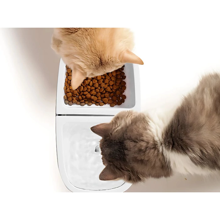 Kutya, macska etető, itató csobogóval