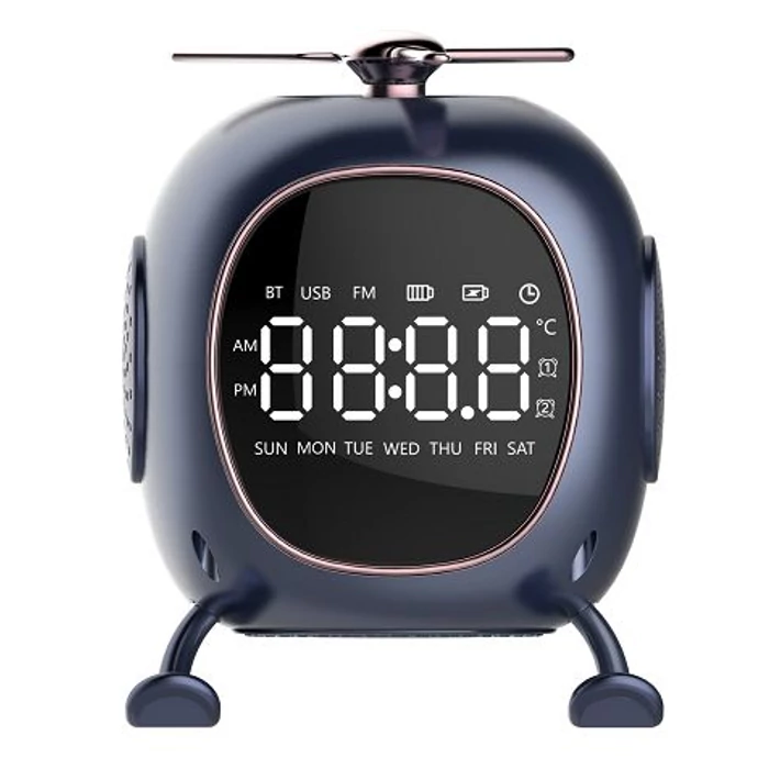 Aromaterápiás ébresztőóra Bluetooth hangszóróval