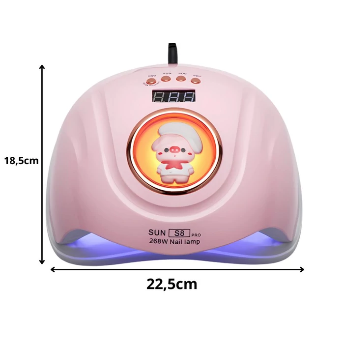 UV/LED műkörmös lámpa automata érzékelővel