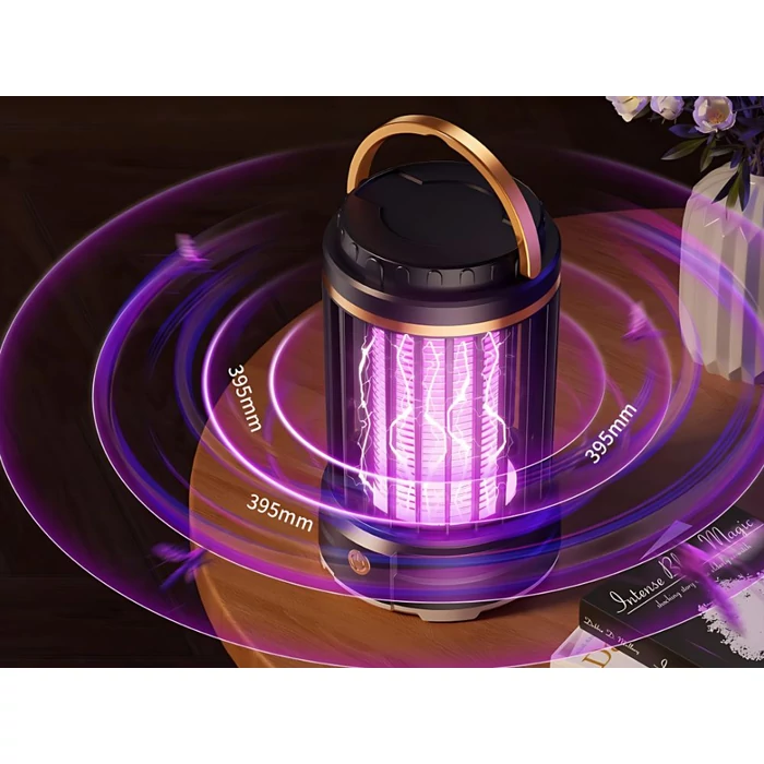 Újratölthető rovarirtó lámpa 2 üzemmóddal