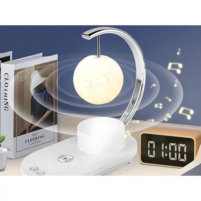 Színes éjszakai LED lámpa Bluetooth hangszóróval