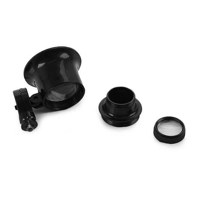 Ékszerésznagyító LED világítással, 20x