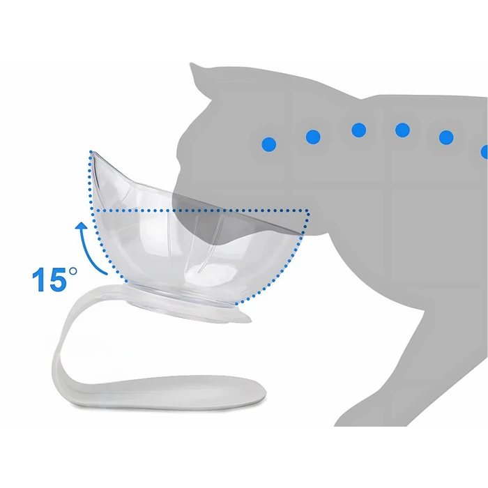 Dupla etetőtál állvánnyal, 2 x 400 ml