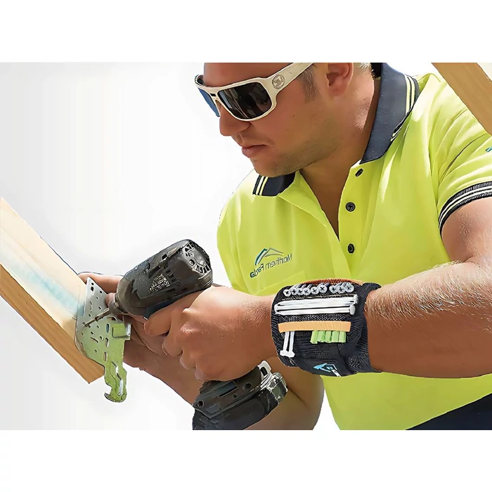 Mágneses csuklópánt fémalkatrészekhez, 37 x 10 cm