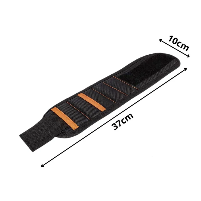 Mágneses csuklópánt fémalkatrészekhez, 37 x 10 cm