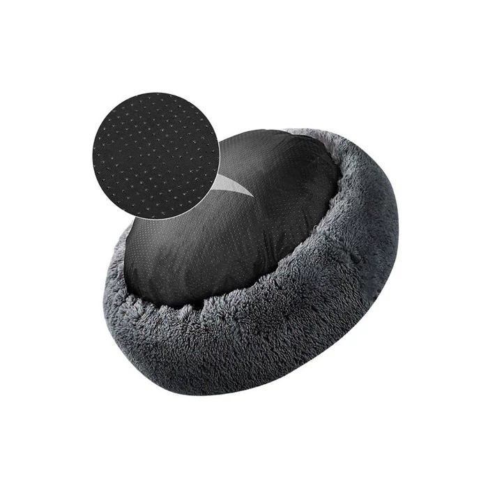 Kutya, macska plüss fekhely, 100 x 15 cm, világos szürke