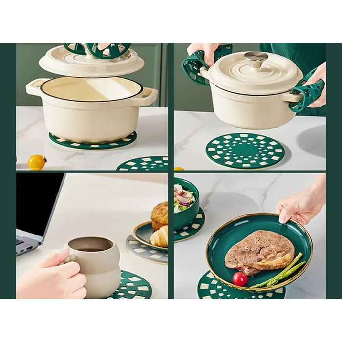 Hőálló szilikon edényalátét, 2 db