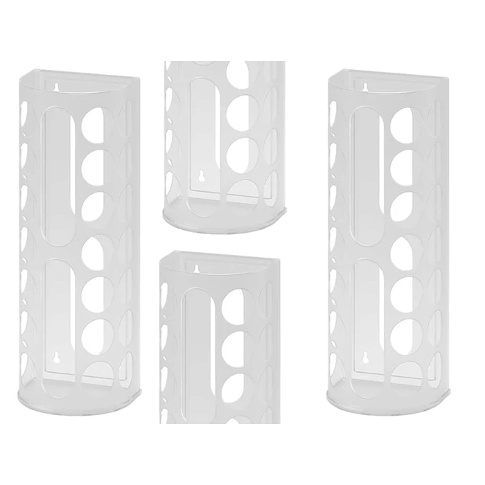 Műanyag zacskó szervező, fehér