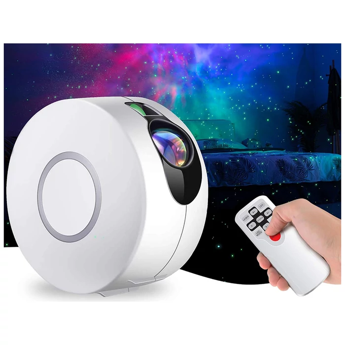 Galaxiskivetítő éjjeli fény lézerrel és távirányítóval