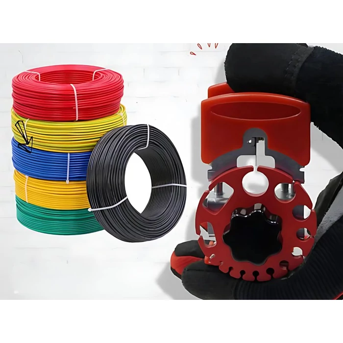 Kábelcsupaszító gép állítható vágásmélységgel, 0.9-20 mm