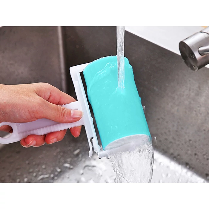 Textiltisztító gélhenger