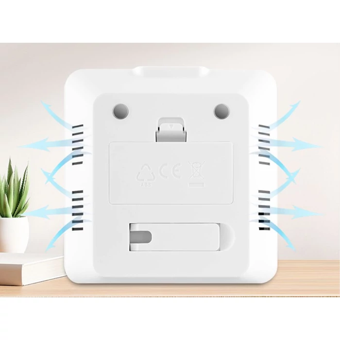 Digitális hő- és páratartalom mérő dátum funkcióval