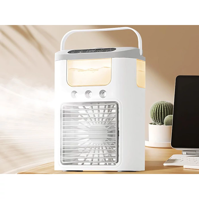 3 az 1-ben ventilátor párásító és éjjeli fény funkcióval