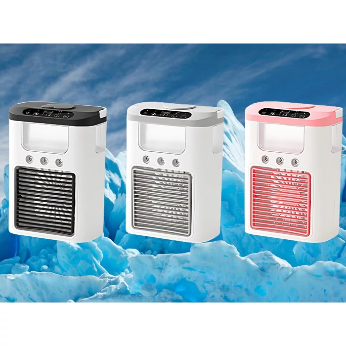 3 az 1-ben ventilátor párásító és éjjeli fény funkcióval