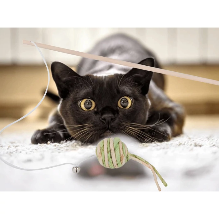 Papírlabda csörgő macskajáték