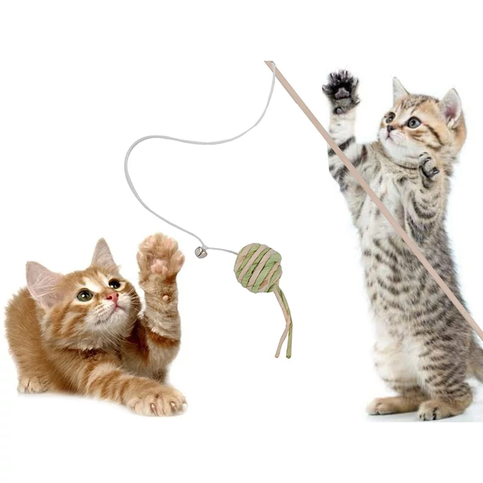 Papírlabda csörgő macskajáték