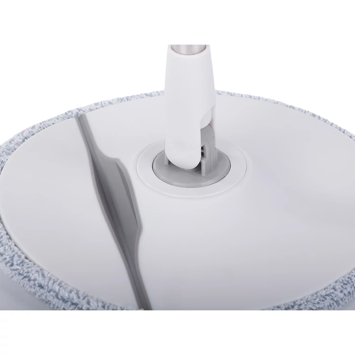 Teleszkópos felmosó kerekes vödörrel, 2 mikroszálas párnával