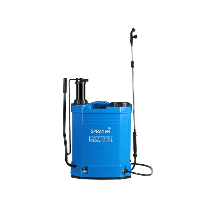 Nyomókaros és akkus háti permetezőgép, 16 L