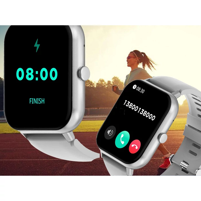 Okosóra számos funkcióval, szürke