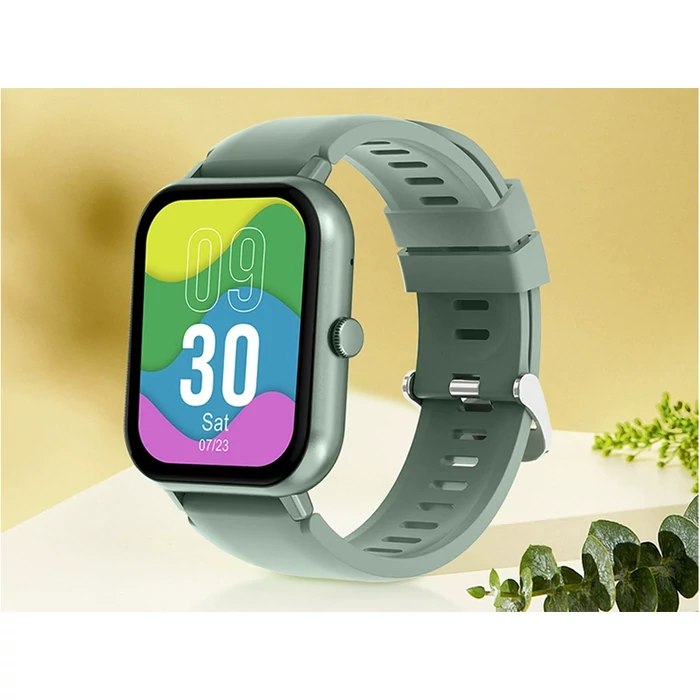 Okosóra számos funkcióval, zöld