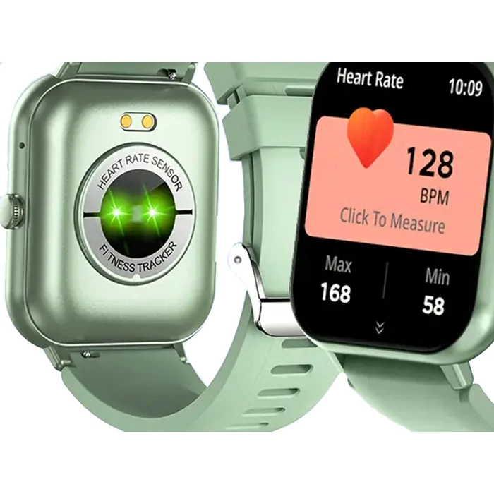 Okosóra számos funkcióval, zöld