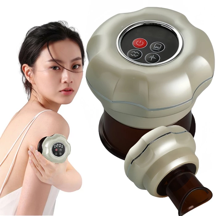 Elektromos köpölyöző 12 vákuumszinttel, szürke