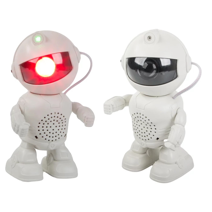 Űrhajós csillagprojektor éjszakai fény Bluetooth hangszóróval, távirányítóval