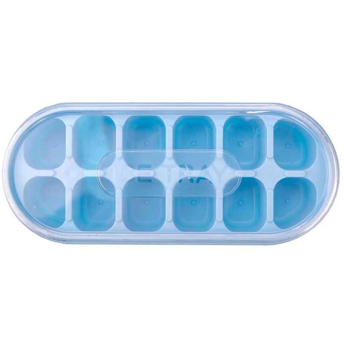 12 darabos jégkockatartó fedéllel